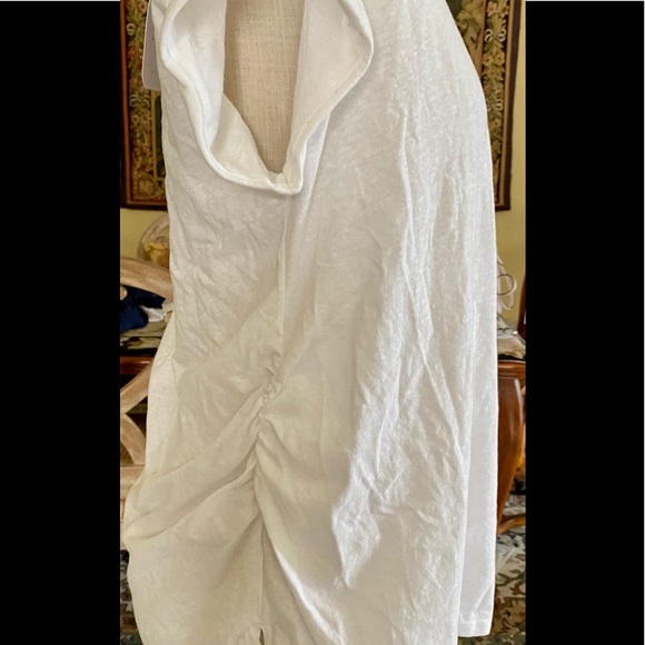 Stylish Maternity White Top Gies With Everything - Picture 3 of 8